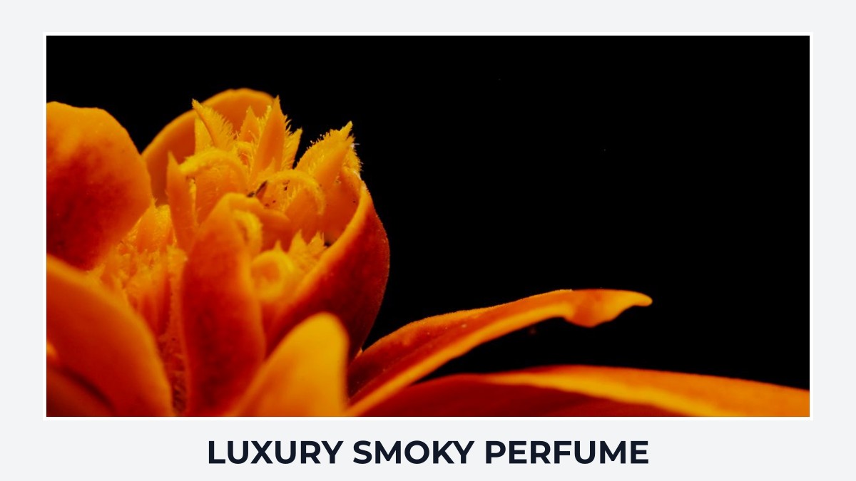 luxury smoky perfume